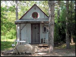 The vintage Summer Kitchen Cabin